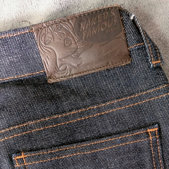 Naked & Famous Stretch Selvedge High Skinny Denim - Picture 5 of 7